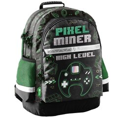 Seljakott Paso Pixel Miner, PP23HL-116 цена и информация | Школьные рюкзаки, спортивные сумки | kaup24.ee