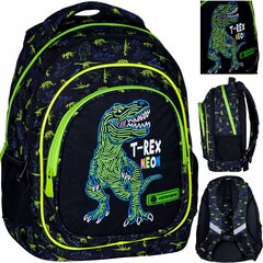 Kooli seljakott AstraBag AB330 T-Rex Neon 502023064, 39x28x15 cm цена и информация | Школьные рюкзаки, спортивные сумки | kaup24.ee