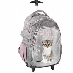 Ratastega kooli seljakott Paso Kitty PP23KC-997, 45x29x24 cm цена и информация | Школьные рюкзаки, спортивные сумки | kaup24.ee