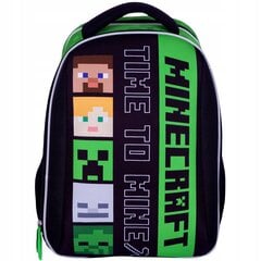 Kooli seljakott Astra AS3 Minecraft Alex Steven 501022001, 20 l, 39x31x17 cm цена и информация | Школьные рюкзаки, спортивные сумки | kaup24.ee