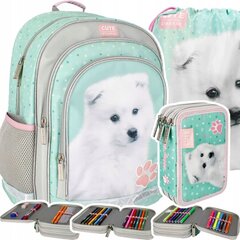 Kooli seljakott koos tarvikutega Starpak Doggy 485878, 3 osa цена и информация | Школьные рюкзаки, спортивные сумки | kaup24.ee