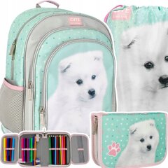 Kooli seljakott koos tarvikutega Starpak Doggy 485878, 3 osa цена и информация | Школьные рюкзаки, спортивные сумки | kaup24.ee