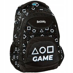 Kooli seljakott BeUniq Game Must BU23SG-2708, 40x30x18 cm цена и информация | Школьные рюкзаки, спортивные сумки | kaup24.ee