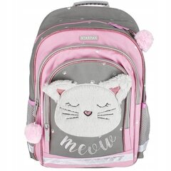 Kooli seljakott koos tarvikutega Starpak Plush Kitty 486152, 5 osa цена и информация | Школьные рюкзаки, спортивные сумки | kaup24.ee