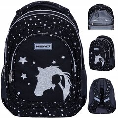 Kooli seljakott Head AB330 Glitter Effect Silver Dream 502023080, 20 l, 39x28x15 cm hind ja info | Koolikotid, sussikotid | kaup24.ee