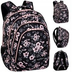 Kooli seljakott CoolPack, 30 l, must/roosa цена и информация | Школьные рюкзаки, спортивные сумки | kaup24.ee