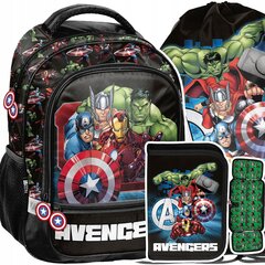 Kooli seljakott koos tarvikutega, Paso Avengers, 3 osa цена и информация | Школьные рюкзаки, спортивные сумки | kaup24.ee