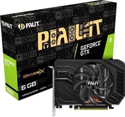 PALIT GeForce GTX 1660 StormX 6GB цена и информация | Видеокарты | kaup24.ee