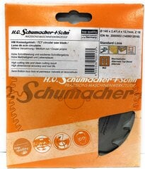 Puidu lõikeketas Ø140 x 2,4/1,4 x 12,7 mm, Z-18 HO Schumacher+Sohn hind ja info | Käsitööriistad | kaup24.ee