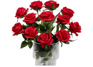 Искусственная роза, 5 шт. цена и информация | Искусственные цветы | kaup24.ee