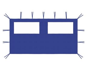 Varjualune, 4x2 m, Sinine цена и информация | Беседки, навесы, тенты | kaup24.ee