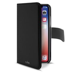 Puro Wallet съемный чехол для Apple iPhone 12 Mini, черный цена и информация | Чехлы для телефонов | kaup24.ee