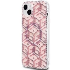 Guess GUHMP15MHGCUSTGP iPhone 15 Plus | 14 Plus 6.7" różowy|pink hardcase IML GCube MagSafe цена и информация | Чехлы для телефонов | kaup24.ee