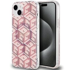 Guess GUHMP15MHGCUSTGP iPhone 15 Plus | 14 Plus 6.7" różowy|pink hardcase IML GCube MagSafe цена и информация | Чехлы для телефонов | kaup24.ee