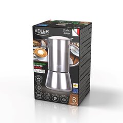 Adler Espresso kohvikann 6 tassile, 350 ml цена и информация | Чайники, кофейники | kaup24.ee