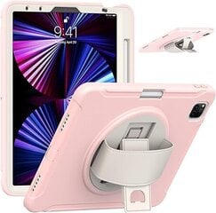 Чехол для iPad Air 5/Air 4/Pro 11 Tablet Case with Support Armoured Pink цена и информация | Чехлы для планшетов и электронных книг | kaup24.ee