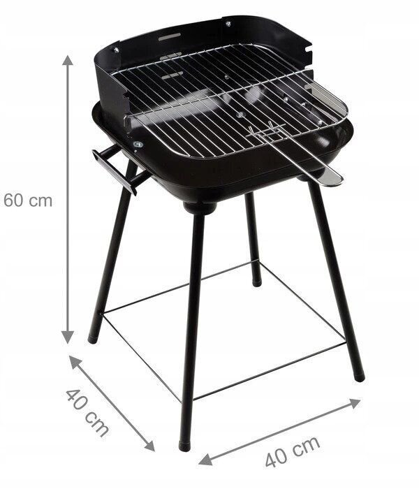 Söegrill Modern Home, 60x40x40 cm цена и информация | Grillid | kaup24.ee