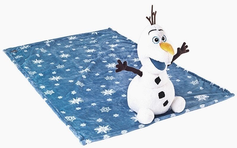 Disney Frozen pehme Olaf 29cm + tekk, 110x120 цена и информация | Voodikatted, pleedid | kaup24.ee