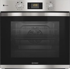 Indesit IFWS 3841 JH IX 71 L A+ Нержавеющая сталь цена и информация | Печи﻿ | kaup24.ee