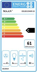 Maan Elba 31 цена и информация | Вытяжки на кухню | kaup24.ee