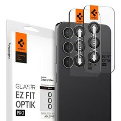 Spigen Optik.Tr Camera Sam S24+ S926 "EZ FIT" Lens 2szt|2pcs czarny|black AGL07433 цена и информация | Чехлы для телефонов | kaup24.ee