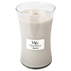 WoodWick ароматическая свеча Warm Wool 609,5 г цена и информация | Подсвечники, свечи | kaup24.ee