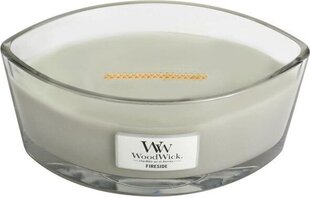 WoodWick ароматическая свеча Fireside Elipsa 453,6 г цена и информация | Подсвечники, свечи | kaup24.ee