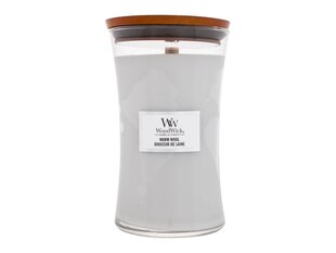 WoodWick ароматическая свеча Warm Wool 610 г цена и информация | Подсвечники, свечи | kaup24.ee