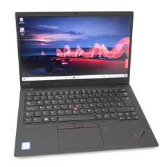 Lenovo ThinkPad X1 Carbon (7th Gen) 14", Intel Core i7-8665U, 16GB, 512GB SSD, WIN 10, Juodas цена и информация | Ноутбуки | kaup24.ee