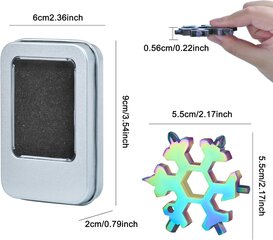 Multitool Travel Multitool in case 18in1 hind ja info | Taskunoad, multifunktsionaalsed tööriistad | kaup24.ee