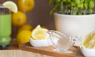 Ручной соковыжиматель для цитрусовых Lemon Squeezer Акрил цена и информация | Столовые и кухонные приборы | kaup24.ee