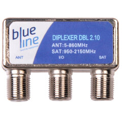 Комбинатор TV SAT TV Диплексер BlueLine DBL2.10 OUT цена и информация | TV - антенны | kaup24.ee