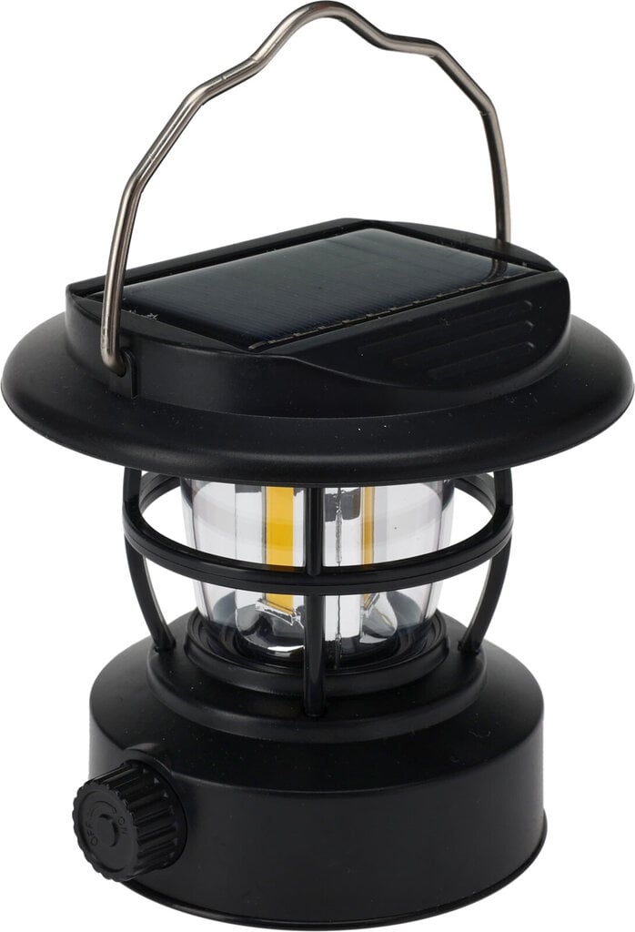Matkataskulamp koos päikesepaneeliga Redcliffs, 14,5cm 1W, roheline цена и информация | Valgustid ja lambid | kaup24.ee