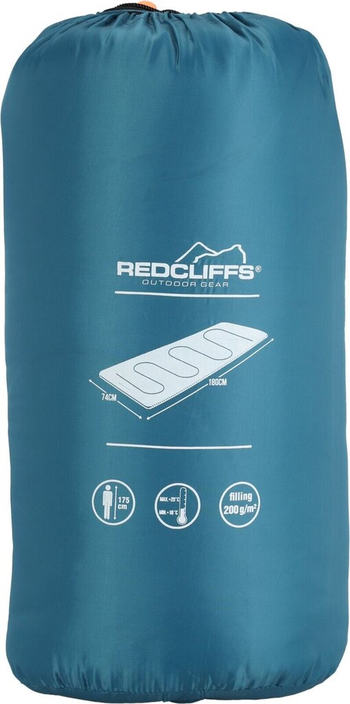 Magamiskott Redcliffs, 180x74cm, sinine hind ja info | Magamiskotid | kaup24.ee