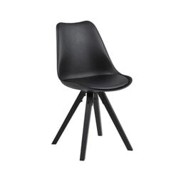 2 tooli komplekt Dima O, must hind ja info | Söögilaua toolid, köögitoolid | kaup24.ee