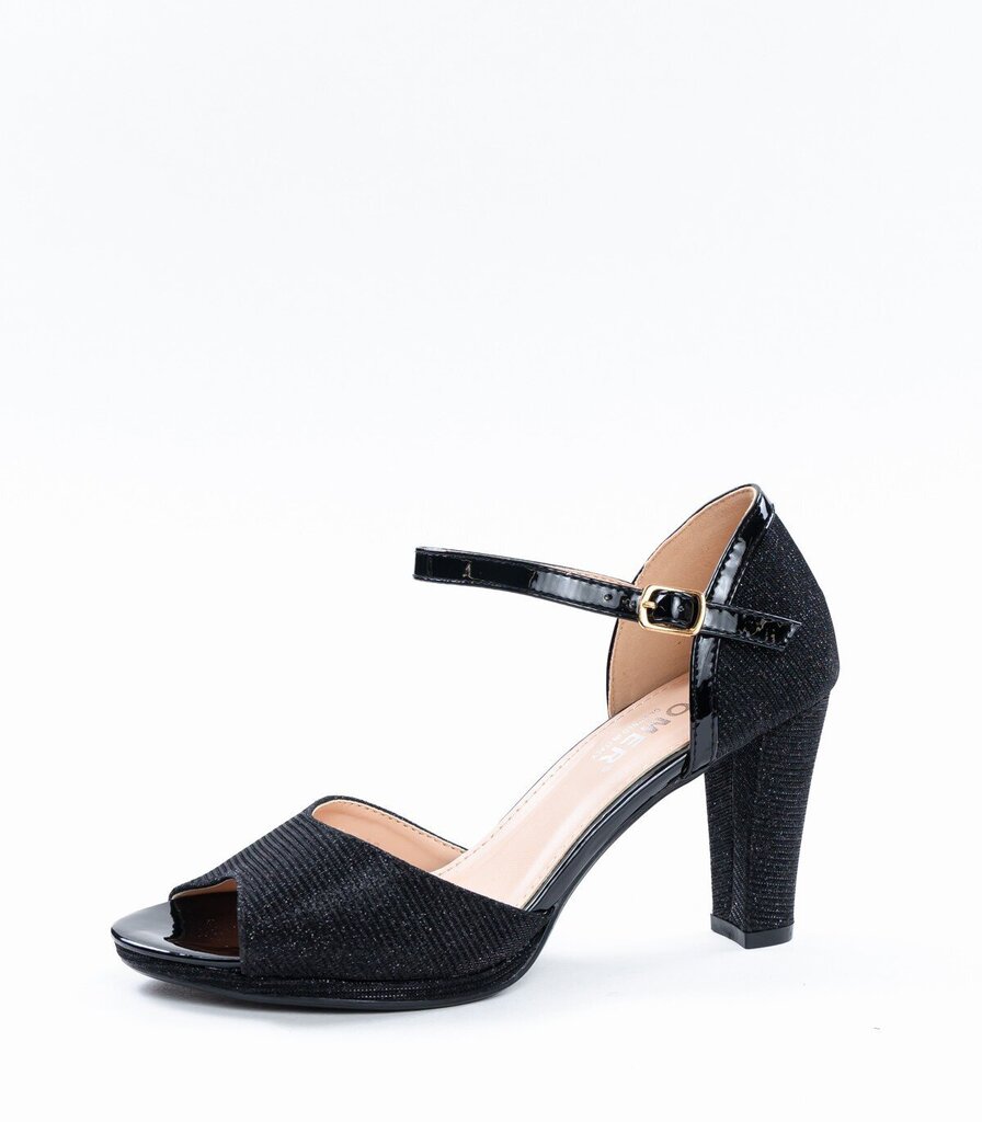 Sandaalid naistele, must цена и информация | Naiste sandaalid | kaup24.ee