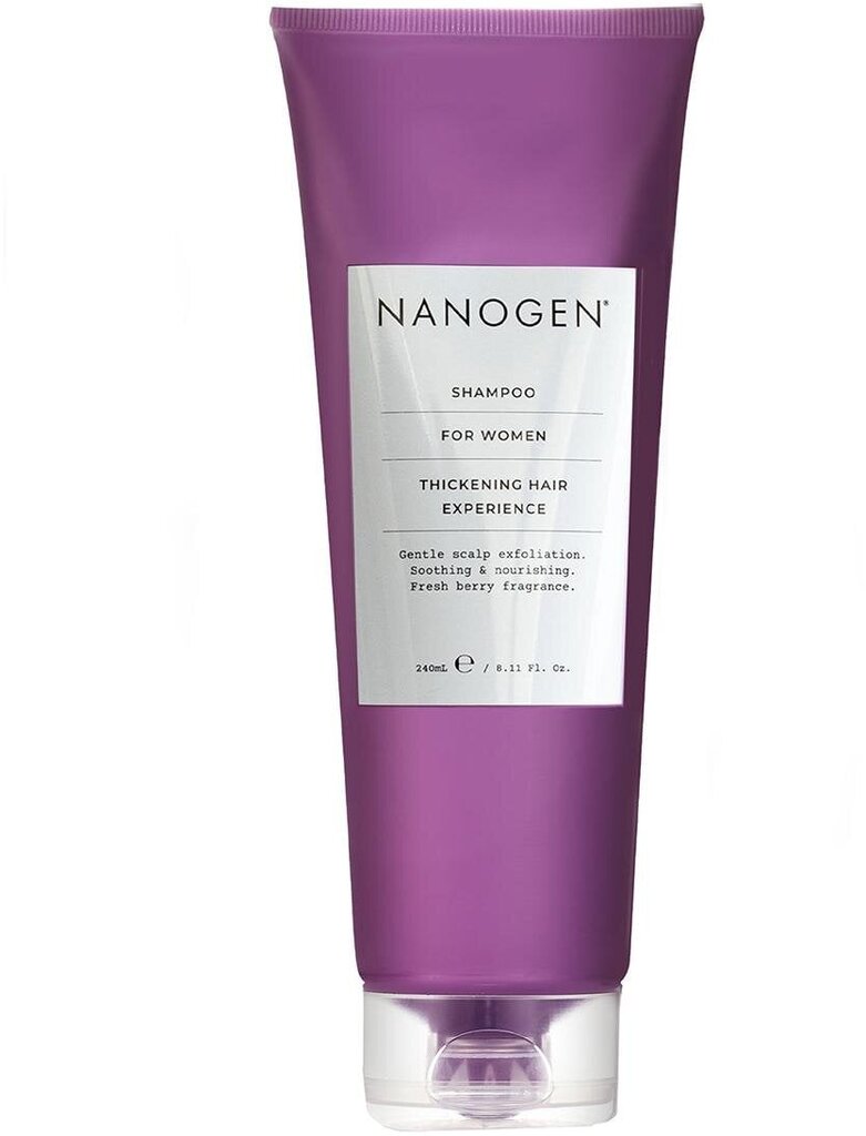 Kohevust andev šampoon Nanogen Thickening Shampoo For Women 240 ml hind ja info | Šampoonid | kaup24.ee