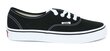 Madalad tossud Vans Authentic W VEE3BLK, 57008 цена и информация | Spordi- ja vabaajajalatsid meestele | kaup24.ee