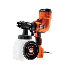 Elektriline värvipihusti Black&Decker HVLP200, 400 W, ilma aku ja laadijata hind ja info | Värvipüstolid | kaup24.ee