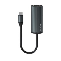 Adapteris Savio USB-C 3.1 Gen 1 - RJ-45 Gigabit Ethernet цена и информация | Адаптеры и USB-hub | kaup24.ee