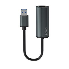 Adapteris Savio USB-A 3.1 Gen 1 - RJ-45 Gigabit Ethernet цена и информация | Адаптеры и USB-hub | kaup24.ee
