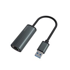 Adapteris Savio USB-A 3.1 Gen 1 - RJ-45 Gigabit Ethernet цена и информация | Адаптеры и USB-hub | kaup24.ee