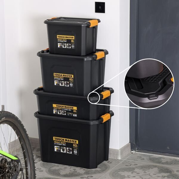 Asjade kast 60l Tough Master® TM-UPT-4060 цена и информация | Tööriistakastid, tööriistahoidjad | kaup24.ee