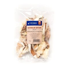 Petmex küülikukõrvad karvaga, 100 g цена и информация | Лакомства для собак | kaup24.ee