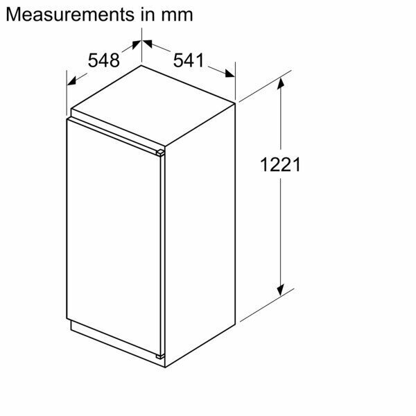 Bosch KIR41NSE0 hind ja info | Külmkapid | kaup24.ee