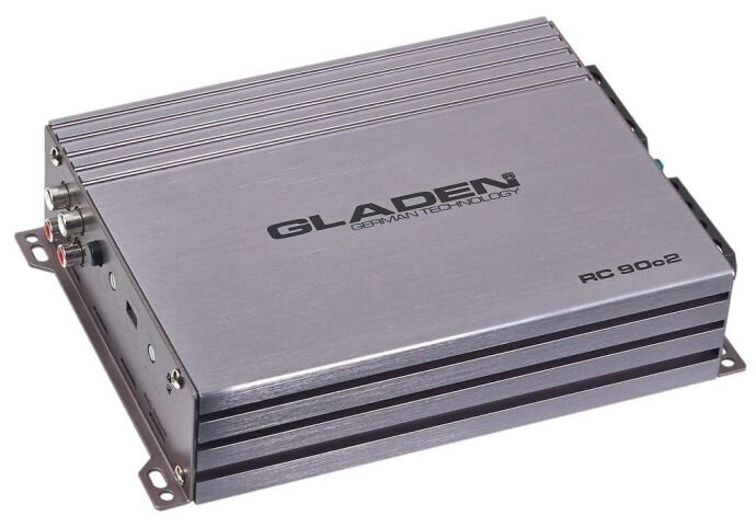 Gladen RC 90c2 G2 - 2-channel (AB class) power amplifier цена и информация | Auto võimendid | kaup24.ee