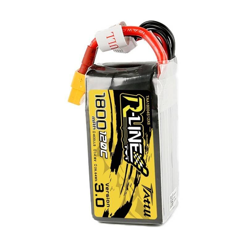 Aku Tattu R-line 3.0 1800mAh 14,8v 120c 4S1p XT60 hind ja info | Nutiseadmed ja aksessuaarid | kaup24.ee