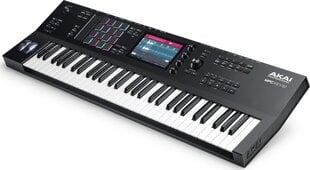 AKAI MPC KEY 61 Iseseisev süntesaatori klaviatuur Muusika tootmisjaam Wi-Fi Bluetooth Must hind ja info | Klahvpillid | kaup24.ee