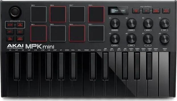 Klaviatuur Akai MPK Mini MK3 Control цена и информация | Klahvpillid | kaup24.ee