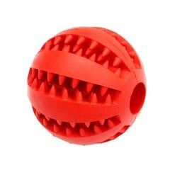 Kummist koeramänguasi, punane, 7cm цена и информация | Игрушки для собак | kaup24.ee
